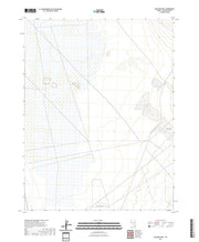 US Topo 7.5-minute map for Mustang Well NV