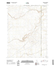 US Topo 7.5-minute map for Nadine Butte NVIDOR