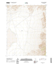 US Topo 7.5-minute map for New Pass Well NV