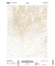 US Topo 7.5-minute map for Ninemile Mountain NV