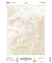 US Topo 7.5-minute map for Ninemile Mountain NE NV