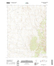 US Topo 7.5-minute map for Ninemile Mountain SW NV