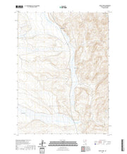 US Topo 7.5-minute map for North Fork NV