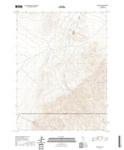 US Topo 7.5-minute map for North Peak NV