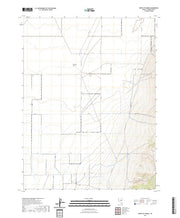 US Topo 7.5-minute map for North of Eureka NV