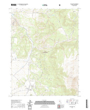 US Topo 7.5-minute map for Nye Canyon NV