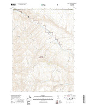 US Topo 7.5-minute map for Odell Mountain NVOR