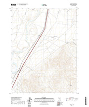 US Topo 7.5-minute map for Oreana NV