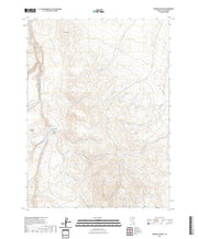 US Topo 7.5-minute map for Oregon Canyon NV