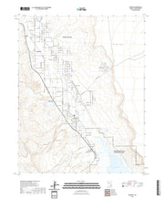 US Topo 7.5-minute map for Overton NV