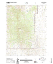 US Topo 7.5-minute map for Paradise Peak NV