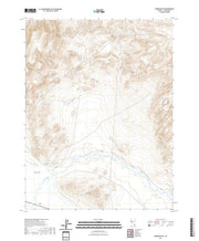 US Topo 7.5-minute map for Parker Butte NV