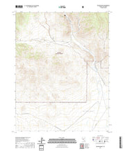 US Topo 7.5-minute map for Peavine Ranch NV