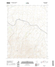 US Topo 7.5-minute map for Pequop NV