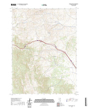 US Topo 7.5-minute map for Pequop Summit NV