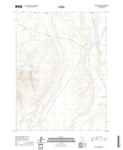 US Topo 7.5-minute map for Pete Hanson Creek NV