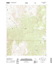 US Topo 7.5-minute map for Petes Summit NV