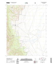 US Topo 7.5-minute map for Pine Creek Ranch NV