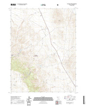 US Topo 7.5-minute map for Pine Grove Spring NV