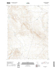 US Topo 7.5-minute map for Pinto Springs NV