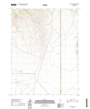 US Topo 7.5-minute map for Pinto Summit SW NV