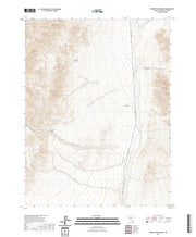 US Topo 7.5-minute map for Pirouette Mountain NV