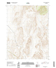 US Topo 7.5-minute map for Pogues Station NV