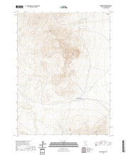 US Topo 7.5-minute map for Poker Brown NV