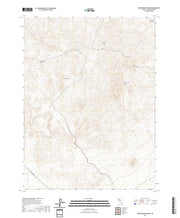 US Topo 7.5-minute map for Poker Brown Spring NV