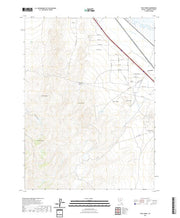 US Topo 7.5-minute map for Pole Creek NV