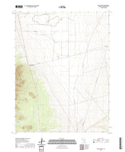 US Topo 7.5-minute map for Pony Springs NV