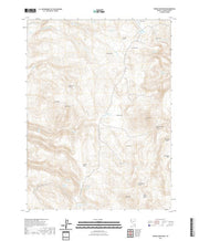 US Topo 7.5-minute map for Poodle Mountain NV