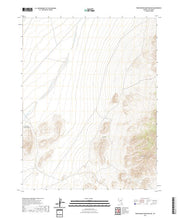 US Topo 7.5-minute map for Portuguese Mountain NW NV