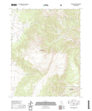 US Topo 7.5-minute map for Powell Mountain NV