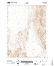 US Topo 7.5-minute map for Powers Well NV