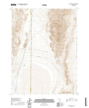 US Topo 7.5-minute map for Purgatory Peak NV