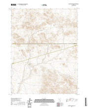 US Topo 7.5-minute map for Quartz Mountain NV