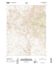 US Topo 7.5-minute map for Quartz Mountain NW NV