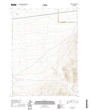 US Topo 7.5-minute map for Rabbithole NV