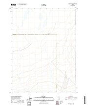 US Topo 7.5-minute map for Rabbithole NE NV