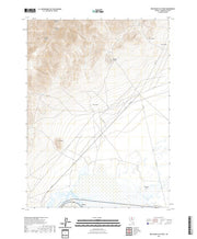 US Topo 7.5-minute map for Red House Flat West NV