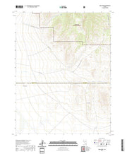 US Topo 7.5-minute map for Red Ledges NV