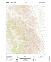 US Topo 7.5-minute map for Reese River Canyon NV