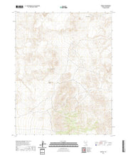 US Topo 7.5-minute map for Reveille NV