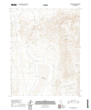 US Topo 7.5-minute map for Rhyolite Ridge NW NV