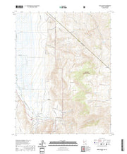 US Topo 7.5-minute map for Risue Canyon NVCA