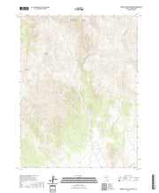 US Topo 7.5-minute map for Roberts Creek Mountain NV