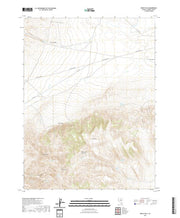 US Topo 7.5-minute map for Rocky Hills NV