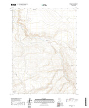 US Topo 7.5-minute map for Rodear Flat NV