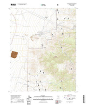 US Topo 7.5-minute map for Round Mountain NV